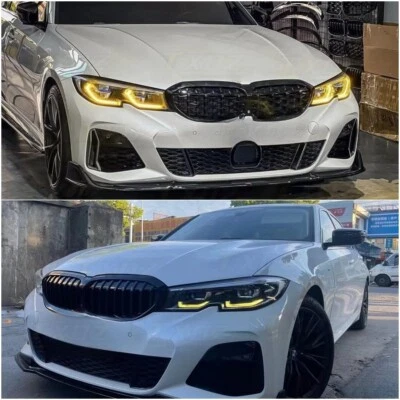 Yellow DRL Boards For BMW 3 Series G20 Pre LCI 330i 330IX M340i M340iX 2019-2021 - Image 1 of 4