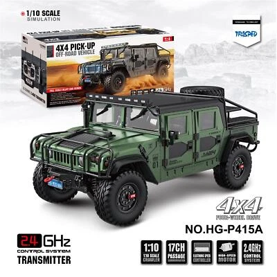 HG P415A Pro 4x4 RC Off-road Vehicle for 1:10 Pick-up Crawler Sound Light Motor - Image 1 of 4