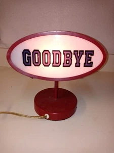 vintage sign Electric lamp working - Picture 1 of 17