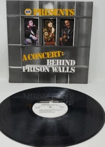Napa Presents A Concert Behind Prison Walls Vinyl Record LP! Johnny Cash! Sealed - Picture 1 of 4