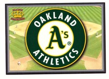 1995 Pacific Prisms Team Logo - OAKLAND As 