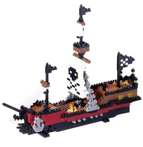 Kawada Nanoblock NBM-011 Pirate Ship 780pcs - Picture 1 of 1