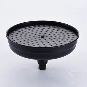 8 Inch Round Oil Rubbed Bronze Rain Shower Head Rainfall Style Showerhead Ksh003 - Picture 1 of 6