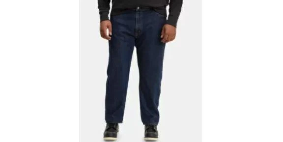 NEW MENS LEVIS 502 REGULAR FIT TAPER BLUE JEANS SIZE 32 X 38 STRETCH 59684-0013 - Image 1 of 1