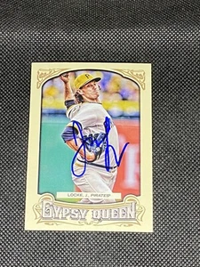 Jeff Locke Pittsburgh Pirates 2014 Topps Gypsy Queen Signed Auto Card #137 ~ COA - Picture 1 of 3