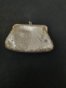 Vintage 60's Whiting And David Silver Clutch - Picture 1 of 7