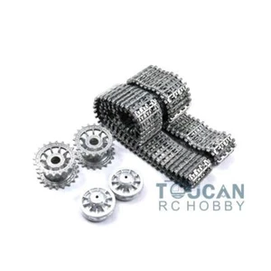 HengLong 1/16 TigerⅠ3818 RC Tank Metal Tracks Drive Idler Wheels Sprockets - Picture 1 of 2