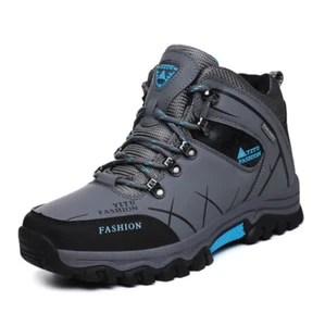 Wanderstiefel Sneaker -  Outdoor Trekking Damen Herren Neu Schnür - Bild 1 von 1