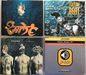 RARE EU 4x CD Single 90s Lot (1994-1997) ENIGMA - SNAP - CULTURE BEAT - JAYDEE - Picture 1 of 9