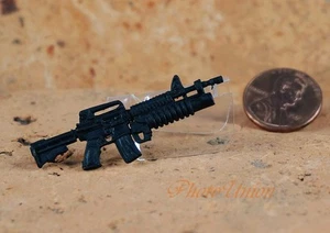 Figura de acción Hasbro GI Joe 1:18 accesorio carabina M4 3,75" rifle M203 G19_G - Imagen 1 de 2