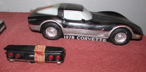 Vintage 1978 Corvette Ezra Brooks Whiskey Decanter Bottle - EMPTY - Picture 1 of 3