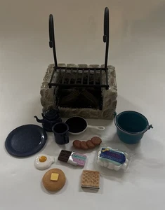 American Girl Maryellen's Camping Kochset Puppenzubehör Lagerfeuer - Bild 1 von 8