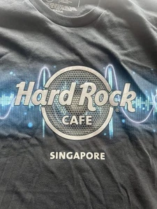 T-Shirt Hard Rock Cafe Singapur schwarz Gr. M - Bild 1 von 4