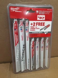 Milwaukee SAWZALL Metallschneidmesser-Set (49-22-1216A) - Bild 1 von 3