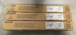 Toner Ricoh MP C5502 - Magenta/Cyan/Yellow - Bild 1 von 4