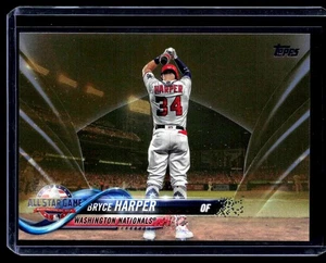 2018 Topps Update Gold Parallel Bryce Harper Nationals Phillies 1087/2018 #US209 - Picture 1 of 2