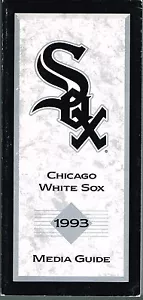 1993 Chicago White Sox Baseball MLB Media GUIDE - Picture 1 of 1