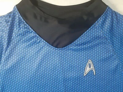 Disfraz de Rubí Para Hombre Star Trek Poli Tejido Manga Larga Camisa Spock 2009 Talla L Foto 1 de 4