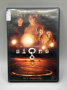 Signs DVD & Insert 2002 Mel Gibson M. Night Shyamalan Movie - Bild 1 von 5