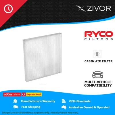 New RYCO Cabin Air Filter For FIAT DUCATO GEN3 2.3L F1AE Euro 3/4 RCA219P - image 1 of 4