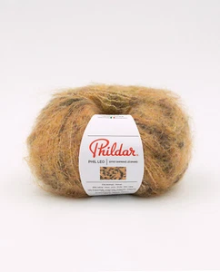 Phildar LEO / Trendy print aran weight MOHAIR yarn / 25g/0.9 oz - 137m/150 yards - Picture 1 of 17