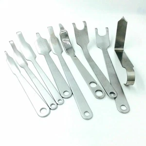 Orthopedic set of 9 types Hip joint Hip Retractors orthopedic Veterinarys - Picture 1 of 6