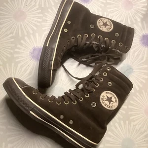 Converse, Gr.37,5, High Chucks, Braun, mit Teddyfell gefüttert - Bild 1 von 9