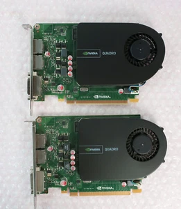 2 NVidia Quadro 2000 1GB Video Card 0GGMPW PCI-EXPRESS VIDEO CARDS - Picture 1 of 4