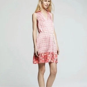 PETER SOM design nation red shift dress size small - Picture 1 of 7