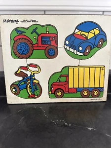 Vintage Playskool Things With Wheels 180-04 - Picture 1 of 1