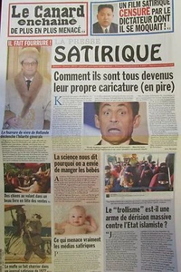JOURNAL LA PRESSE SATIRIQUE de JANVIER 2015 POLITIQUE  ACTUALITES INTERNATIONALE - Picture 1 of 2