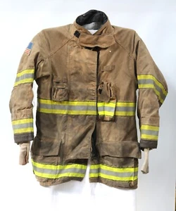 CHAQUETA DE BOMBERO GLOBE GXTREME rescate de bomberos DCFD 42x36 (retirada) #1-85 - Imagen 1 de 6