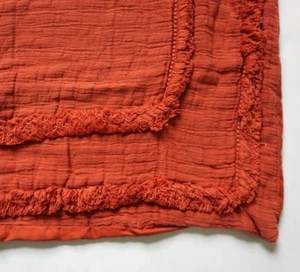 Pillow Sham, SoHo Home by Anthropologie, Red, Square - Picture 1 of 3