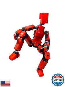 LUCKY13TOY 3D Printed Multi Joint Movable Mechanical Doll Model, Toy Design S - Picture 1 of 5