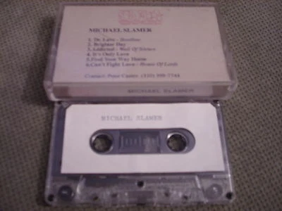 RARE PROMO Michael Slamer writer CASSETTE TAPE House Of Lords KISS Paul Stanley - Image 1 of 2