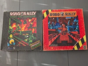 WOTC RoboRally Robo Rally (1st Edition) Collection w/3 Expansions & Metal Robots - Picture 1 of 6