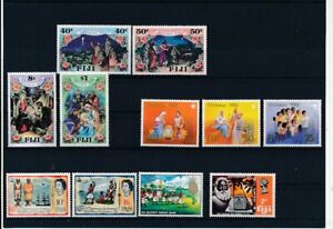 D219798 Fiji Nice selection of MNH stamps