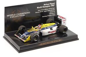 Minichamps 1/43 Nelson Piquet Williams 1987 World Champions Collection Fórmula 1