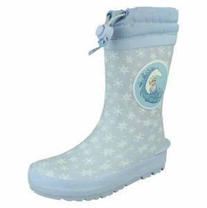 Girls Clarks Disney Frozen II Casual Wellingtons Mudder Frost - Picture 1 of 10