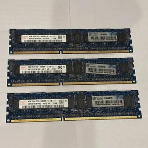 Hynix 12GB DDR3 1333MHz Server Memory 3x4GB RAM - Picture 1 of 4