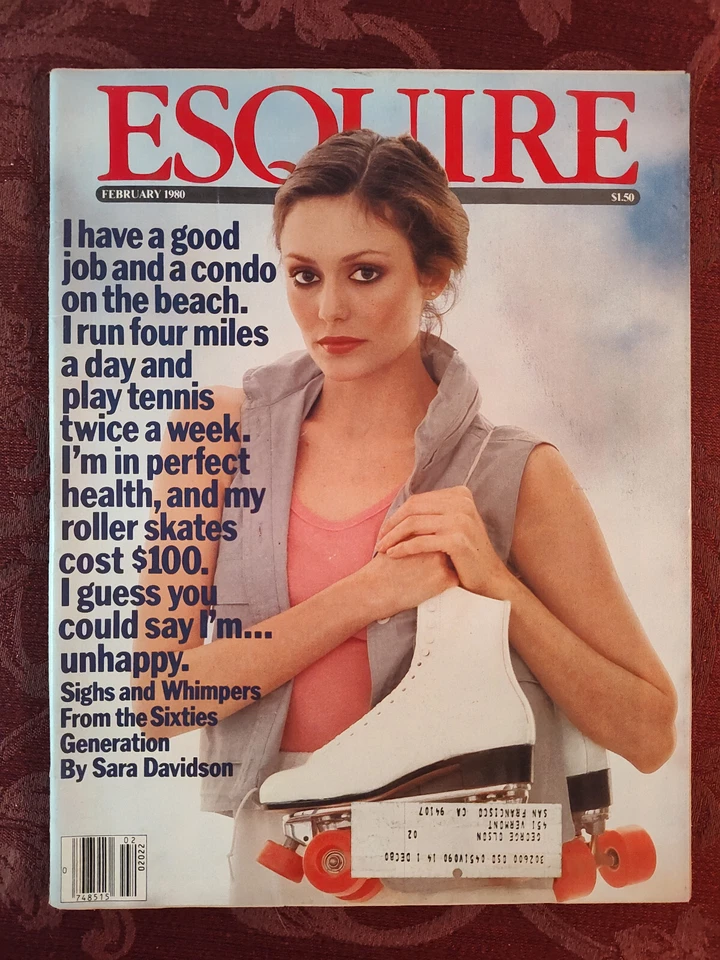 ESQUIRE Magazine February 1980 The Eighties 80s James Kaplan Sam Shepard Foto 1 de 1