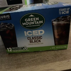 3 Green Mountain Coffee Roasters ICED Classic Black, Single Serve Keurig K-Cup - Picture 1 of 4