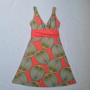 New Patagonia Organic Cotton Margot A-Line Dress Size S Sleeveless Stretch Leaf - Picture 1 of 15