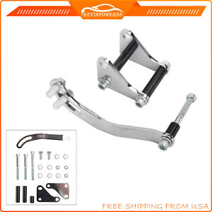 Power Steering Pump Mounting Brackets For SBC Chevy 283 305 327 350 383 SWP LWP