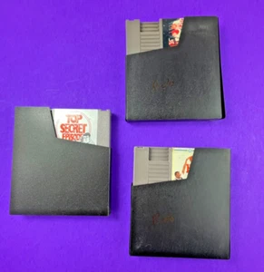 NES - GOLGO 13, HOOPS, SUPER MARIO BROS/DUCK HUNT AUTHENTIC 3 GAME LOT IO - Picture 1 of 3