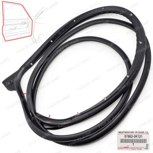 Fits Toyota Fortuner SUV 2016 '22 Front Left Door Rubber Seal Weatherstrip - Picture 1 of 10
