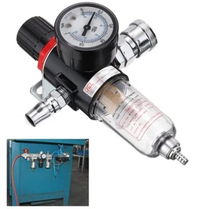 Druckluft Kompressor für Wasserabscheider Druckregler Druckminderer mit Filter - Bild 1 von 12