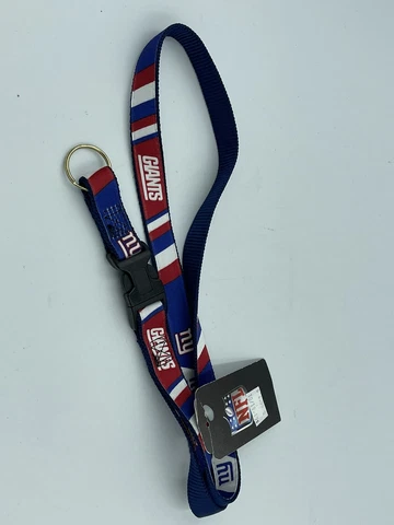 NFL New York Giants Breakaway Lanyard Key Chain FREE SHIPPING Cover
