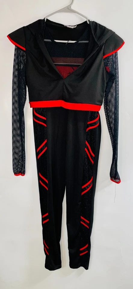 Sexy Mono con Capucha Luchador Dragón Ninja Guerrero Niña Halloween Adulto Disfraz M Foto 1 de 4