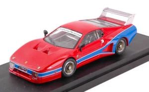 MODELLINO AUTO STATICO FERRARI 512 BB PROVA 1978 ROSSO MODELLISMO SCALA 1:43 - Foto 1 di 5